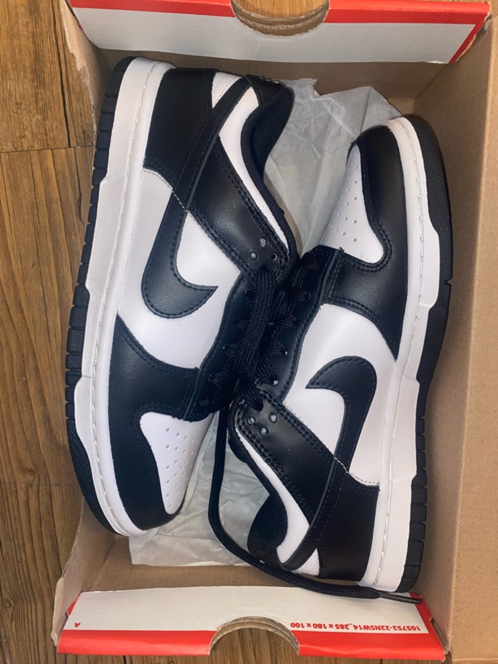 Nike Black & White Low-Top Sneakers